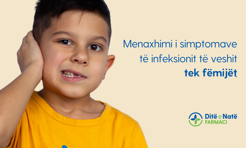 Menaxhimi i simptomave të infeksionit të veshit tek fëmijët Menaxhimi i simptomave të infeksionit të veshit tek fëmijët